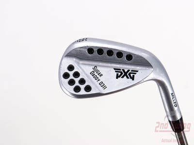 PXG 0311 Sugar Daddy Milled Chrome Wedge Sand SW 56° 10 Deg Bounce Aerotech SteelFiber fc115cw Graphite Stiff Right Handed 35.5in