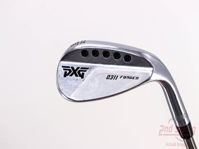 PXG 0311 Forged Chrome Wedge Sand SW 56° 10 Deg Bounce Aerotech SteelFiber fc115cw Graphite Stiff Right Handed 35.25in