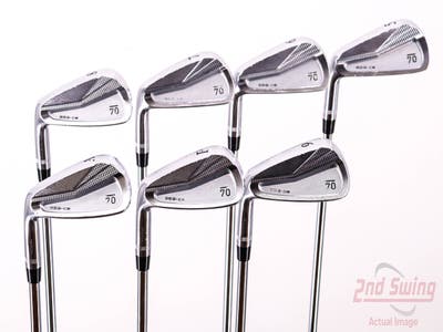 Sub 70 659 CB Forged Satin Iron Set 5-PW AW True Temper Elevate MPH 95 Steel Stiff Left Handed 37.75in