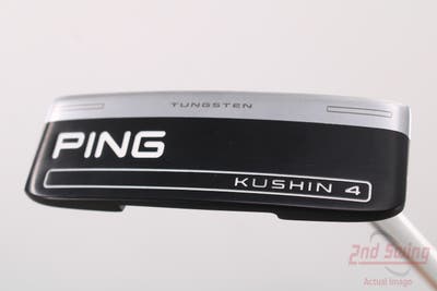 Ping 2023 Kushin 4 Putter Steel Right Handed Black Dot 35.0in