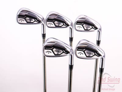Callaway Apex CF16 Iron Set 6-PW UST Mamiya Recoil ES 460 Graphite Regular Right Handed 37.5in