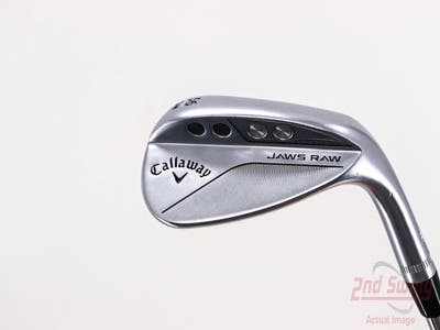 Callaway Jaws Raw Chrome Wedge Sand SW 56° 12 Deg Bounce W Grind Dynamic Gold Spinner TI Steel Wedge Flex Right Handed 35.0in