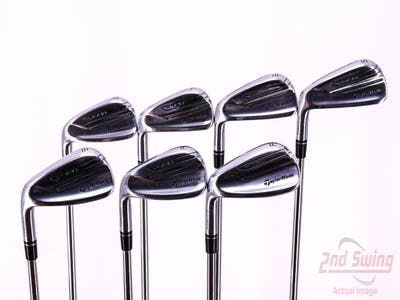 TaylorMade P-790 Iron Set 5-PW AW Nippon NS Pro 950GH Steel Stiff Left Handed 39.0in