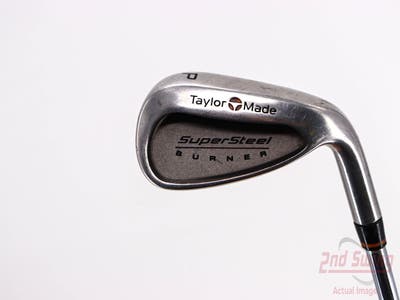 TaylorMade Supersteel Single Iron Pitching Wedge PW TM S-90 Steel Stiff Right Handed 36.25in