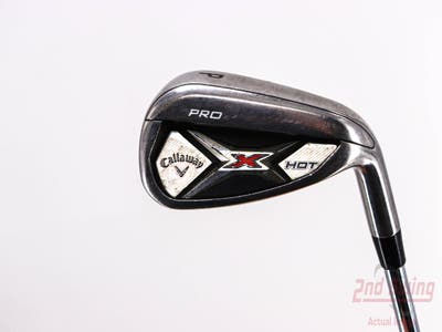 Callaway 2013 X Hot Pro Single Iron Pitching Wedge PW Project X Rifle 6.5 Steel X-Stiff Right Handed 36.5in