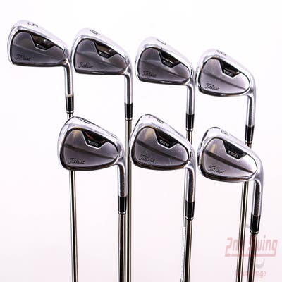 Titleist 2021 T200 Iron Set 5-PW AW UST Mamiya Recoil 65 F3 Graphite Regular Right Handed 38.25in