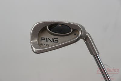 Ping i3 Blade Single Iron 6 Iron Ping JZ Steel Stiff Right Handed Black Dot 37.5in