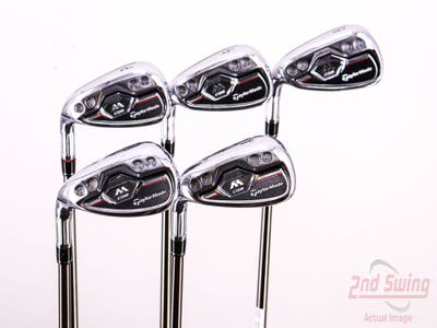 TaylorMade M CGB Iron Set 8-PW AW SW UST Mamiya Recoil 460 F3 Graphite Regular Left Handed 37.5in