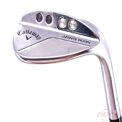 Callaway Jaws Raw Chrome Wedge Lob LW 58° 10 Deg Bounce S Grind Nippon NS Pro Modus 3 125 Wdg Steel Wedge Flex Right Handed 35.5in
