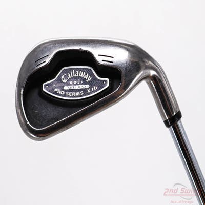 Callaway X-16 Pro Series Single Iron 6 Iron Rifle Flighted 5.0 Steel Regular Right Handed 37.5in