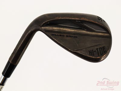 Mint TaylorMade Milled Grind HI-TOE 3 Copper Wedge Lob LW 58° 10 Deg Bounce FST KBS Hi-Rev 2.0 115 Steel Wedge Flex Left Handed 35.0in
