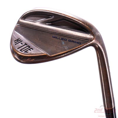 TaylorMade Milled Grind HI-TOE 3 Copper Wedge Lob LW 60° 13 Deg Bounce FST KBS Hi-Rev 2.0 115 Steel Wedge Flex Right Handed 35.0in