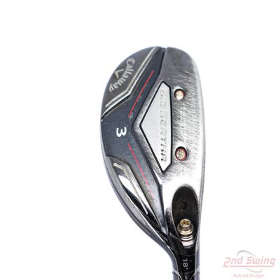 Callaway 2019 Big Bertha Hybrid 3 Hybrid 18° UST Mamiya Recoil ZT9 F3 Graphite Regular Right Handed 40.75in
