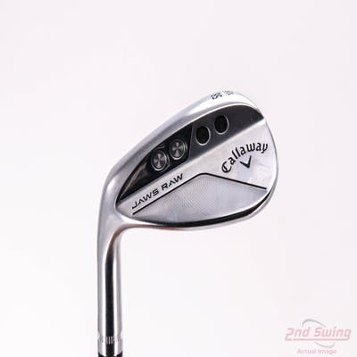 Callaway Jaws Raw Chrome Wedge Lob LW 58° 10 Deg Bounce S Grind Dynamic Gold Spinner TI Steel Wedge Flex Left Handed 35.0in