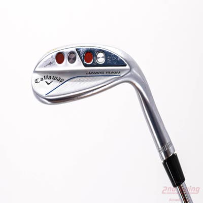 Callaway Jaws Raw Chrome Wedge Lob LW 58° 8 Deg Bounce C Grind Dynamic Gold Spinner TI 115 Steel Wedge Flex Right Handed 35.0in