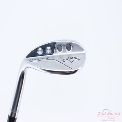 Callaway Jaws Raw Chrome Wedge Lob LW 60° 8 Deg Bounce Z Grind Dynamic Gold Spinner TI Steel Wedge Flex Left Handed 34.75in