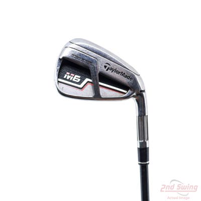 TaylorMade M6 Single Iron 6 Iron Fujikura ATMOS 6 Red Graphite Regular Right Handed 38.25in