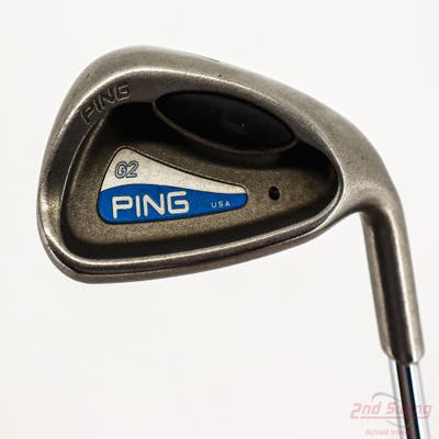 Ping G2 Single Iron Pitching Wedge PW Stock Steel Shaft Steel Stiff Right Handed Black Dot 35.75in
