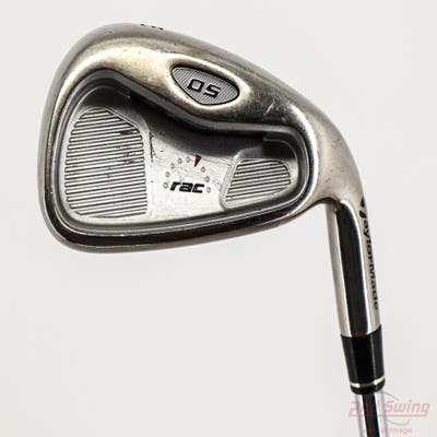 TaylorMade Rac OS 2005 Single Iron 5 Iron TM T-Step 90 Steel Stiff Right Handed 38.25in