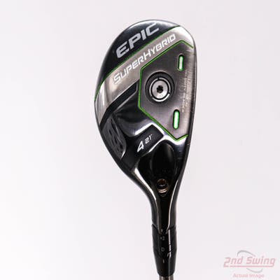 Callaway EPIC Super Hybrid 4 Hybrid 21° Aerotech SteelFiber fc75 Graphite Stiff Right Handed 40.0in