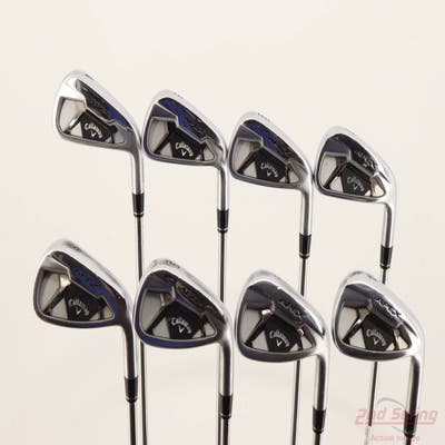 Callaway Apex 21 Iron Set 4-PW AW True Temper Elevate ETS 95 Steel Stiff Right Handed -1/4"