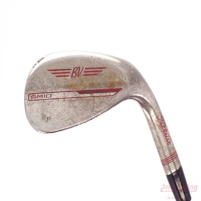 Titleist Vokey SM10 Raw Wedge Sand SW 54° 12 Deg Bounce D Grind Stock Steel Shaft Steel Wedge Flex Right Handed 35.25in