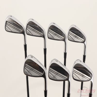 Cobra 2023 KING Tour Iron Set 4-PW Mitsubishi MMT 105 Graphite Tour X-Stiff Right Handed +1"