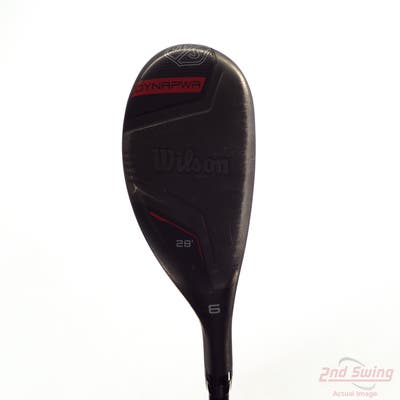 Wilson Staff Dynapwr Hybrid 6 Hybrid 28° Project X HZRDUS Smoke Red RDX 70 Graphite Senior Right Handed 39.0in