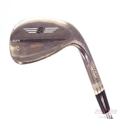 Titleist Vokey SM9 Brushed Steel Wedge Lob LW 58° 12 Deg Bounce D Grind True Temper AMT White S400 Steel Stiff Right Handed 35.0in