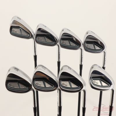Ping G730 Iron Set 6-PW AW GW SW ALTA CB 55 Black Graphite Stiff Right Handed Black Dot +3/4"