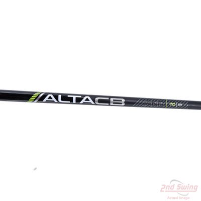 Used W/ Ping RH Adapter Ping ALTA CB 70 Black 70 Hybrid Shaft Senior 38.25in