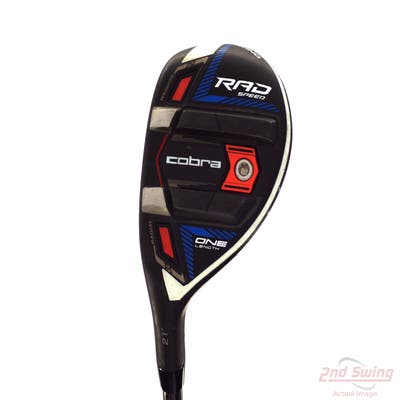 Cobra RAD Speed One Length Hybrid 4 Hybrid 21° UST Mamiya Recoil ESX 480 Graphite Stiff Left Handed 37.5in