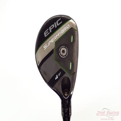 Callaway EPIC Super Hybrid 4 Hybrid 21° Aerotech SteelFiber fc75 Graphite Stiff Right Handed 38.5in