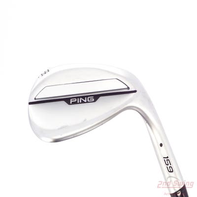 Ping s159 Chrome Wedge Lob LW 58° 8 Deg Bounce H Grind Ping Z-Z115 Steel Wedge Flex Right Handed Black Dot 35.25in
