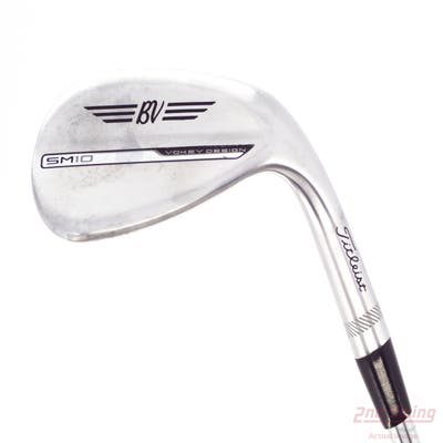 Titleist Vokey SM10 Tour Chrome Wedge Lob LW 58° 10 Deg Bounce S Grind Titleist Vokey BV Steel Wedge Flex Right Handed 35.0in