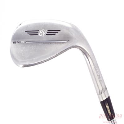 Titleist Vokey SM9 Tour Chrome Wedge Lob LW 58° 8 Deg Bounce M Grind Titleist Vokey BV Steel Wedge Flex Right Handed 35.5in