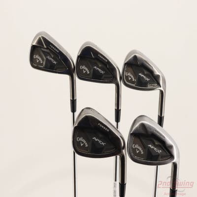 Callaway Apex 21 Black Iron Set 6-PW Oban CT-100 Steel Regular Right Handed STD