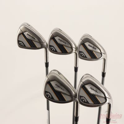 Callaway Mavrik Iron Set 7-PW AW Project X Catalyst 55 Graphite Senior Right Handed STD
