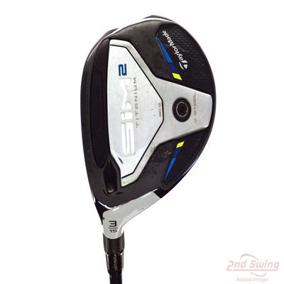 TaylorMade SIM2 Titanium Fairway Wood 3 Wood 3W 15° Mitsubishi Diamana D+ White 70 Graphite X-Stiff Left Handed 43.0in