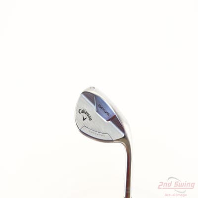 Callaway Opus Platinum Chrome Wedge Lob LW 58° 10 Deg Bounce S Grind True Temper Dynamic Gold Mid 115 Wedge Steel Wedge Flex Right Handed 34.75in