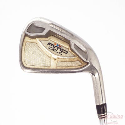Cobra AMP Cell Silver Single Iron 4 Iron Cobra Amp Cell Iron Steel Regular Right Handed 39.5in