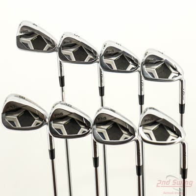 Ping G430 Iron Set 4-PW GW AWT 2.0 Steel Stiff Right Handed Black Dot +1/4"