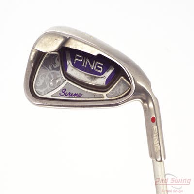 Ping Serene Single Iron 7 Iron Ping ULT 210 Ladies Ultra Lite Graphite Ladies Right Handed Red dot 36.5in