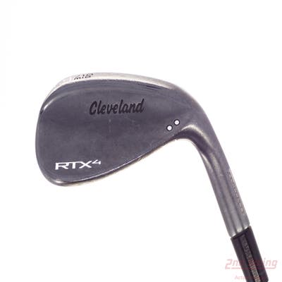 Cleveland RTX 4 Black Satin Wedge Sand SW 54° 10 Deg Bounce Mid Dynamic Gold Tour Issue S400 Steel Stiff Right Handed 35.5in