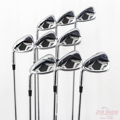 Ping G430 Iron Set 4-PW GW LW AWT 2.0 Steel Stiff Left Handed Black Dot +1/4"