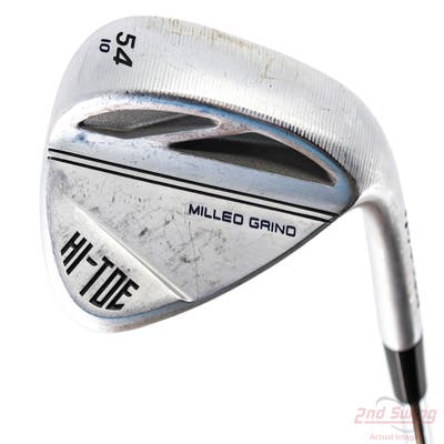 TaylorMade Milled Grind HI-TOE 3 Chrome Wedge Sand SW 54° 10 Deg Bounce FST KBS Hi-Rev 2.0 115 Steel Wedge Flex Right Handed 35.0in