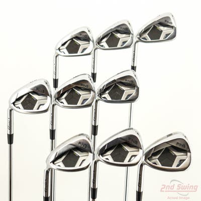 Ping G430 Iron Set 4-PW GW LW AWT 2.0 Steel Stiff Left Handed Black Dot +1/4"