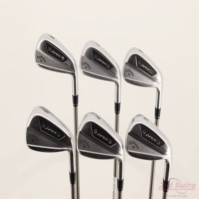 Callaway Apex Ai200 Iron Set 6-PW AW Aerotech SteelFiber fc80 Graphite Regular Right Handed STD