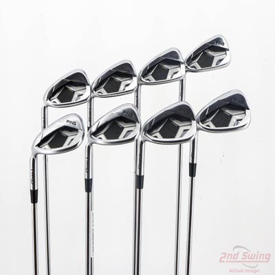 Ping G430 Iron Set 5-PW GW LW AWT 2.0 Steel Regular Left Handed Black Dot +1/4"