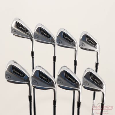 Callaway Apex Ai200 Iron Set 4-PW AW UST Recoil Dart HDC 70 Graphite Regular Right Handed STD